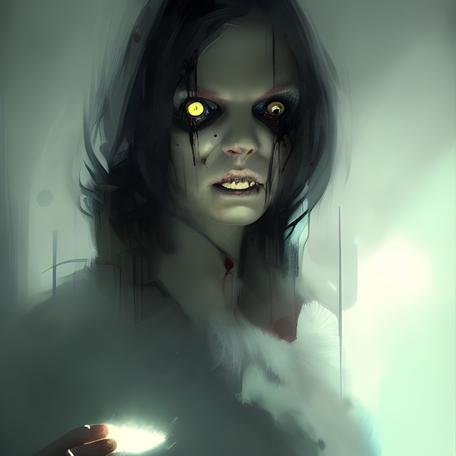 The Shadow Sorcerer draws magic