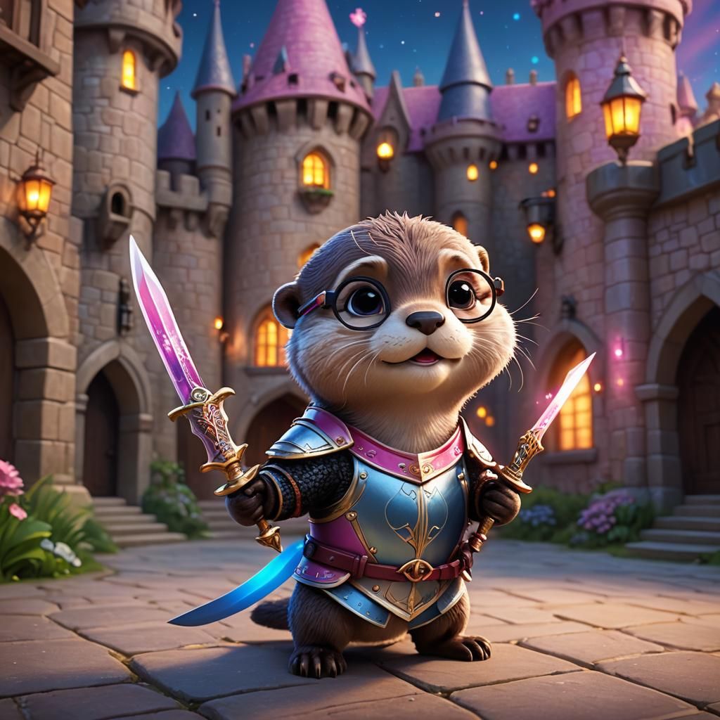 Sir Otterly, protector of the Kingdom