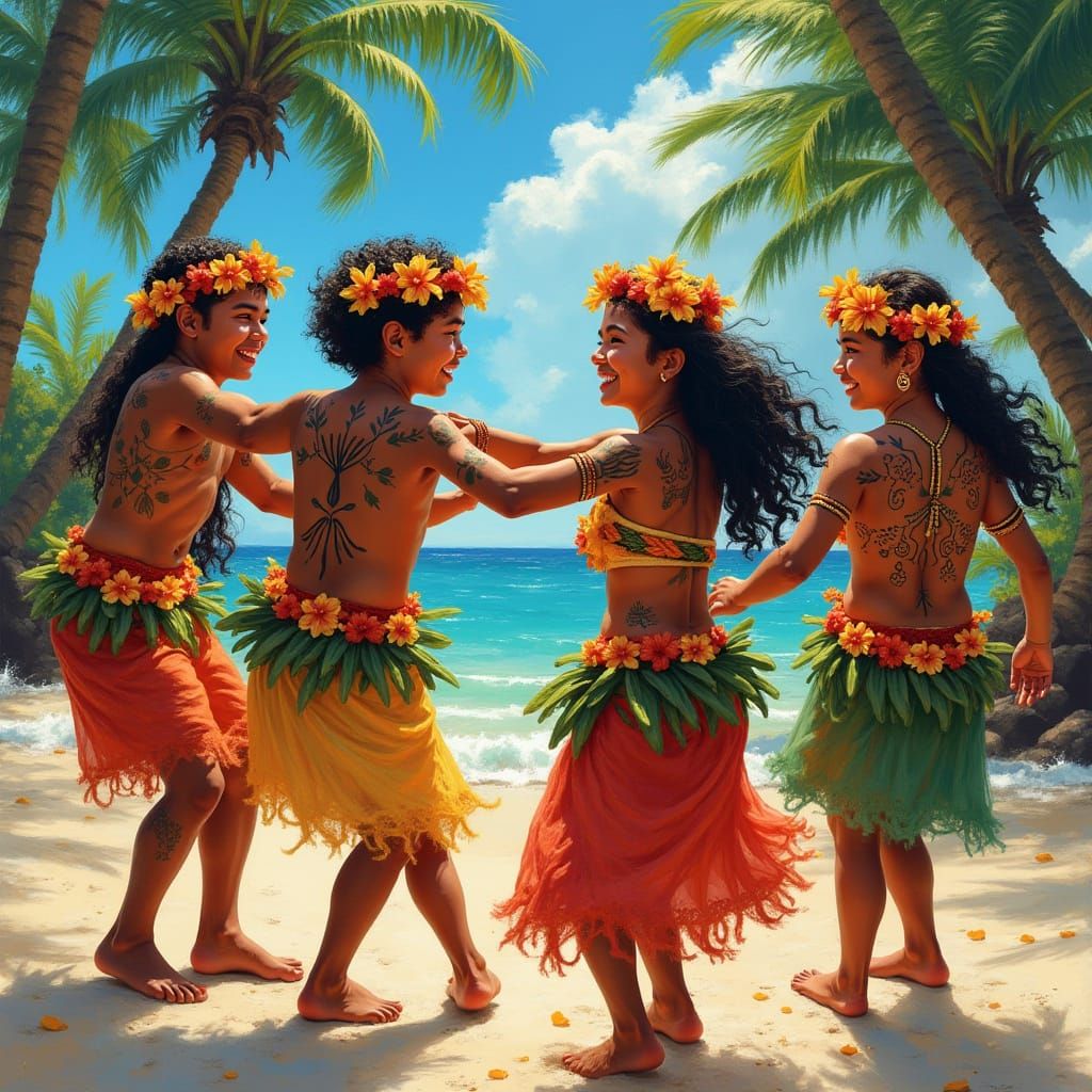 Tongan and Samoan Islanders Unite in Vibrant Dance Celebrati...