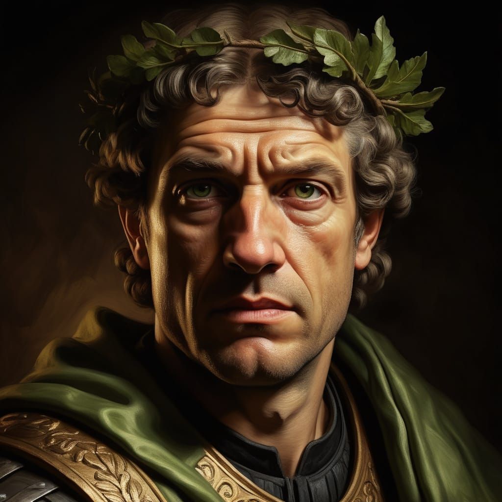 Constantine the Great, Roman Emperor, in Baroque Portraiture...