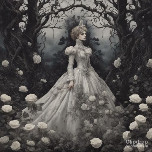 Miss Never Happy AI Image