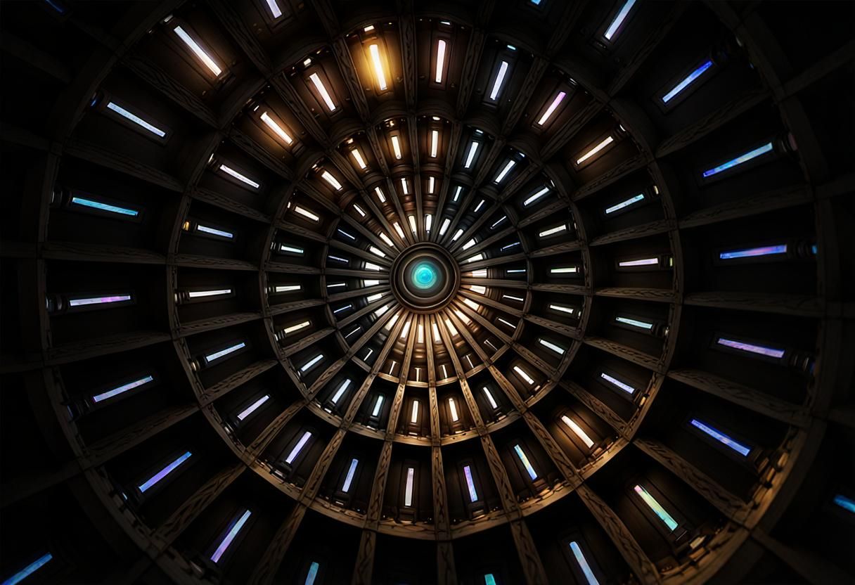 Enchanted Glass: Moonlight Ripples in Cosmic Prism