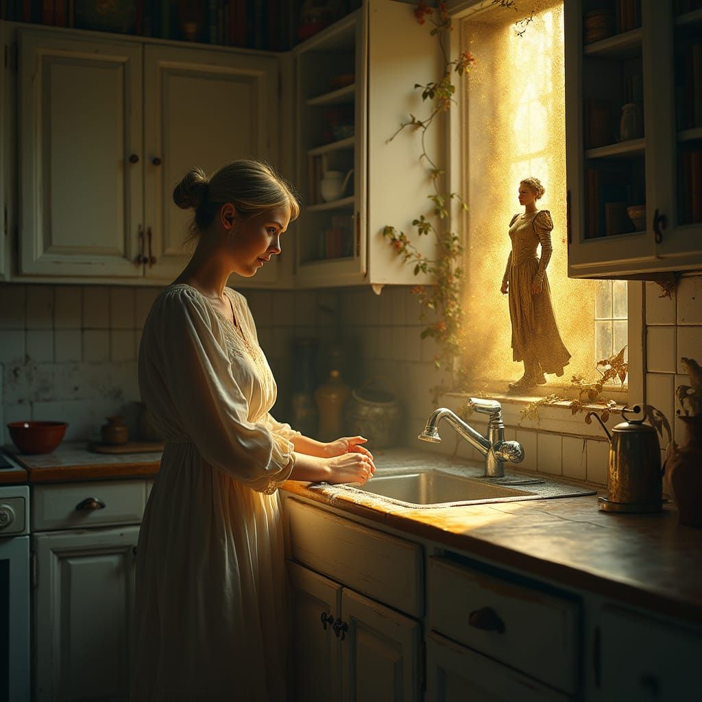 Dreaming Queen: Kitchen Transformation in Magical Realism