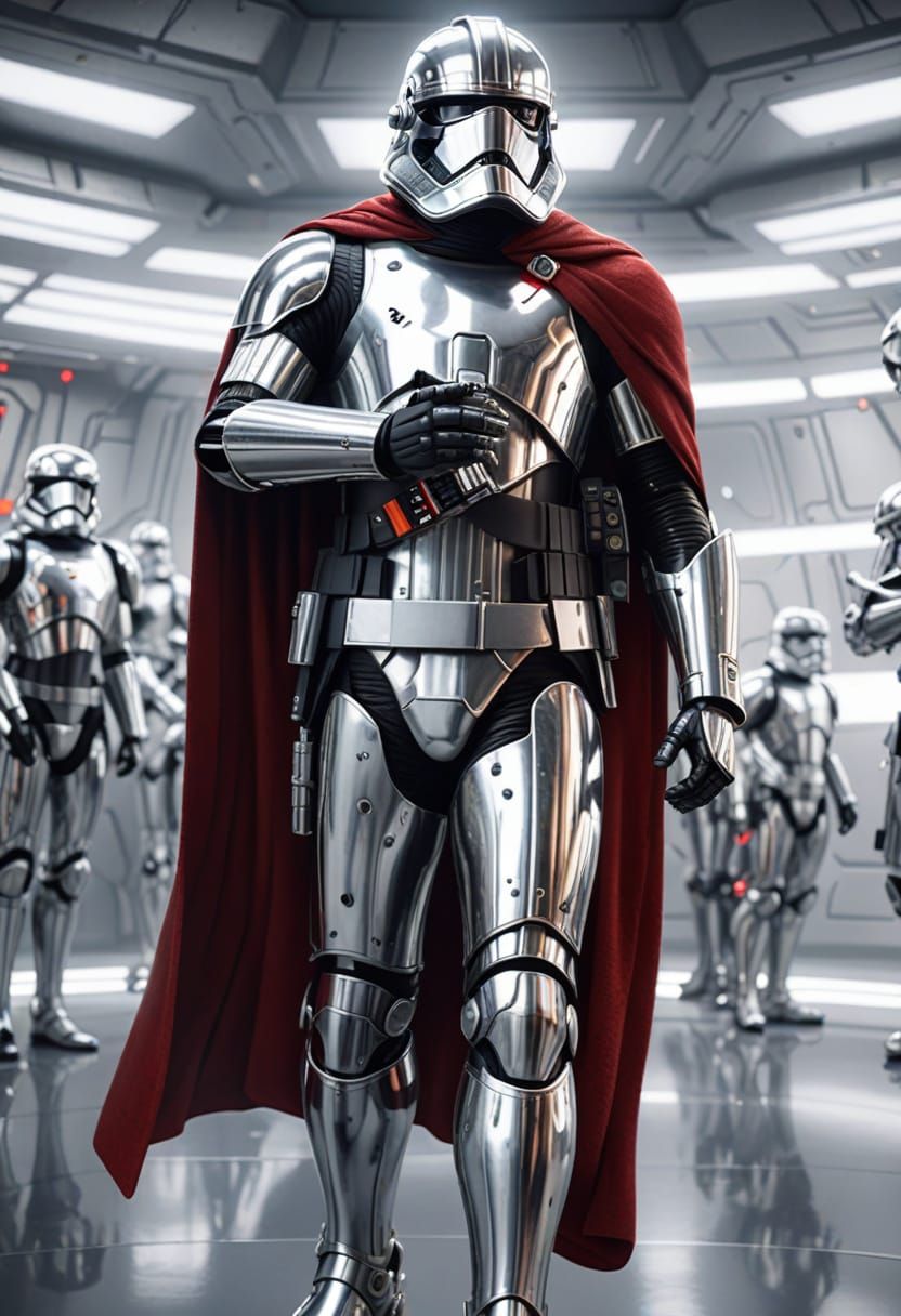 Captain Phasma in Industrial Light and Magic Style