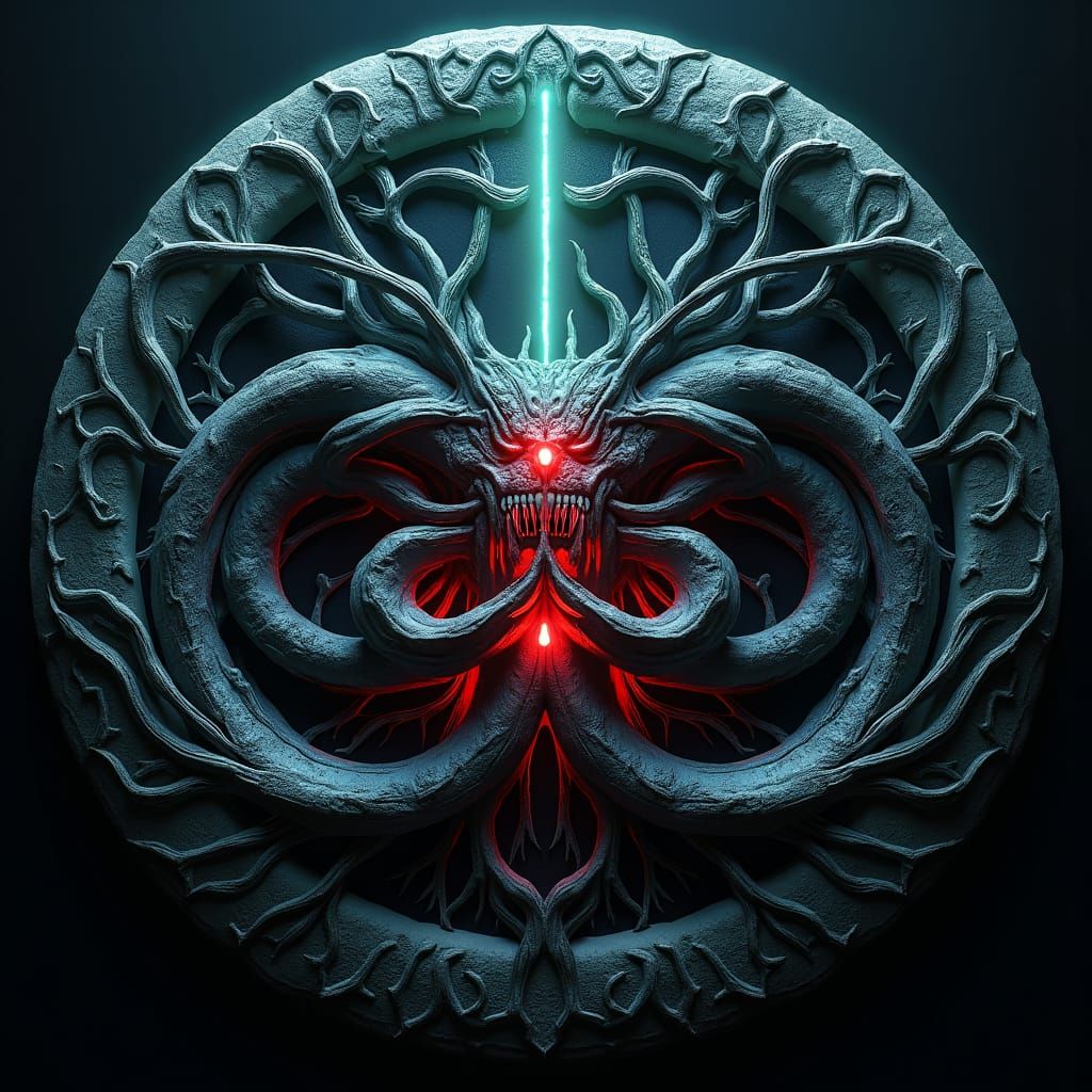 Eerie Sigil Radiating Otherworldly Aura