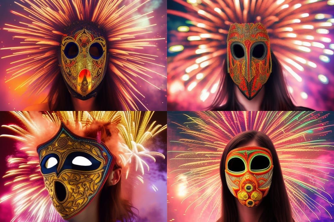 Fireworks Masks