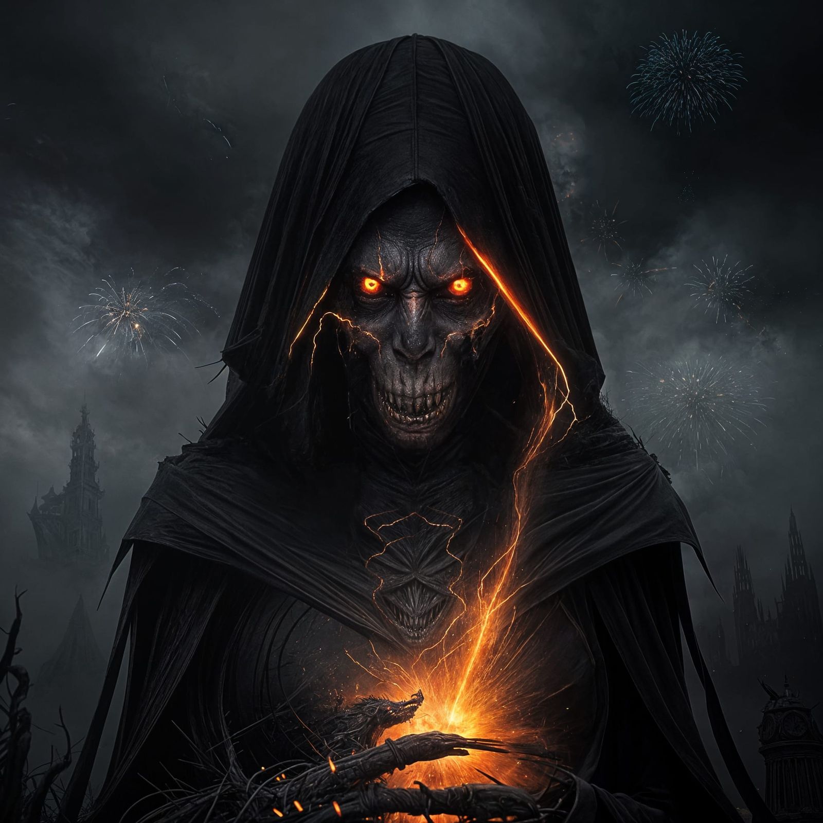 Explosive Blast of Demonic Spectres and Ghosts