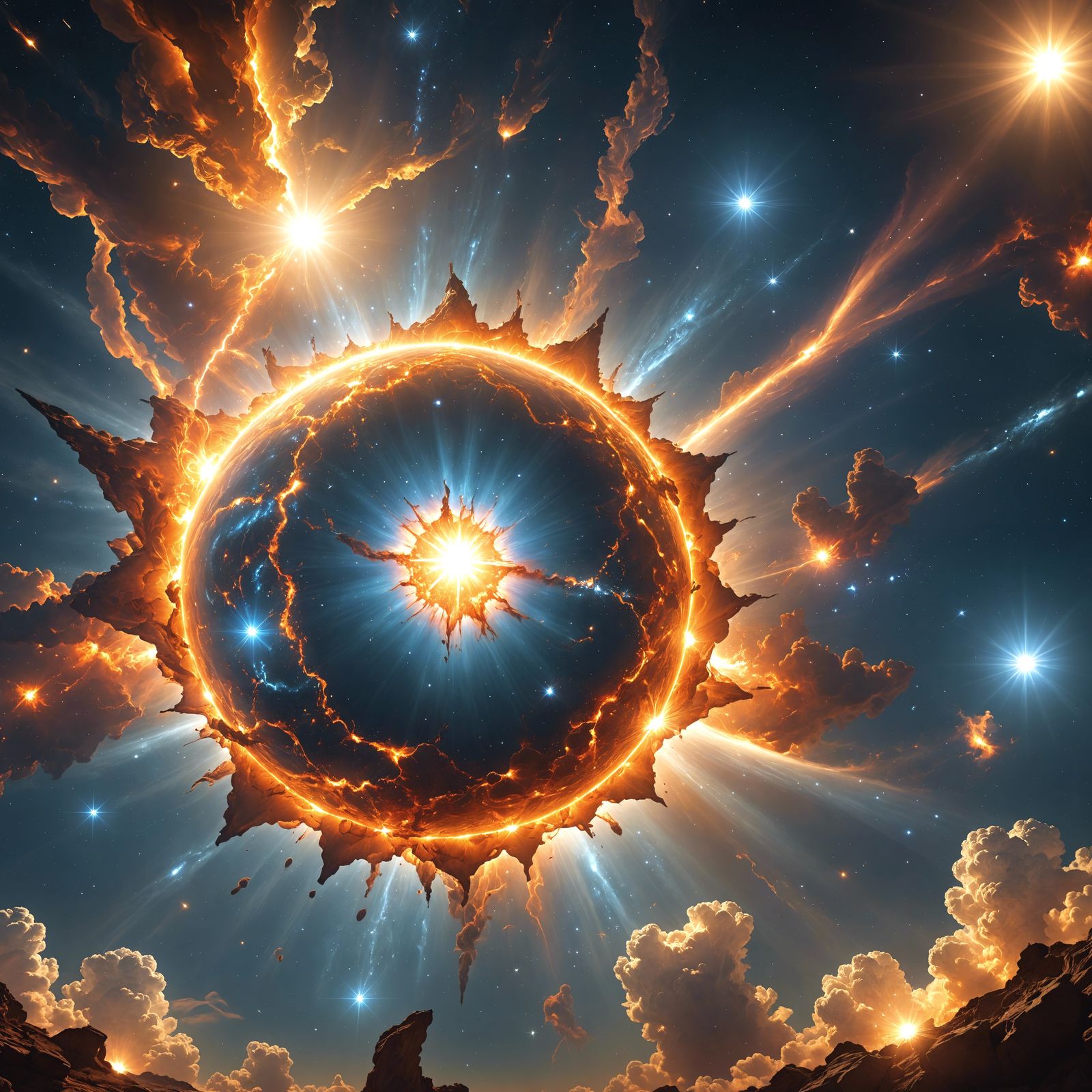 Supernova Explosion Seeds New Civilizations