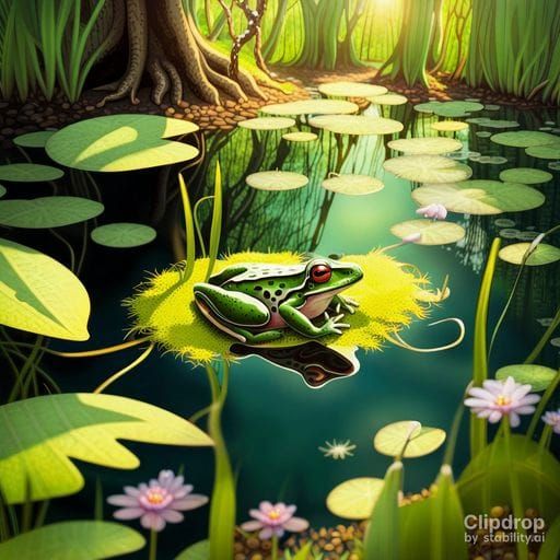 Common Frog: Rana Temporaria