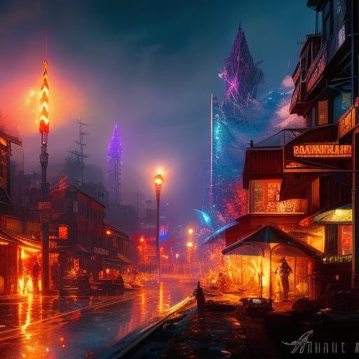 Night market