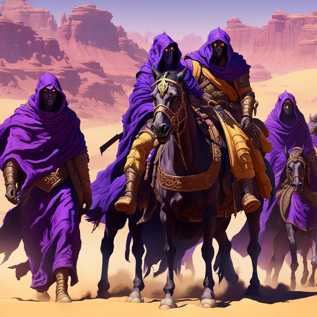 Demons in the Desert: a Dark Fantasy Warscape