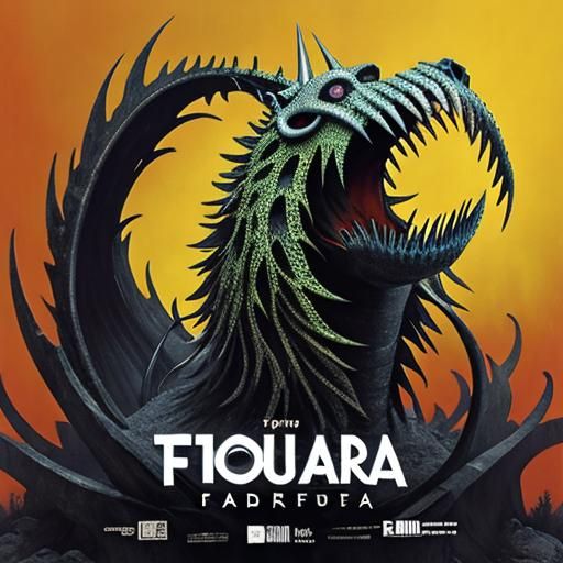 Complex Fractal Geometric Abstract Design