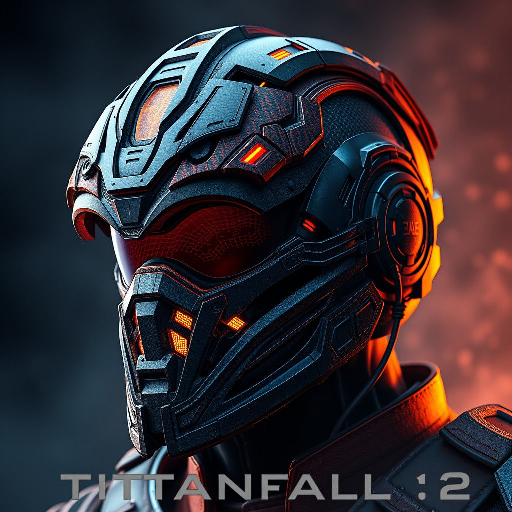 Jack Cooper Helmet from Titanfall 2: Matte Painting
