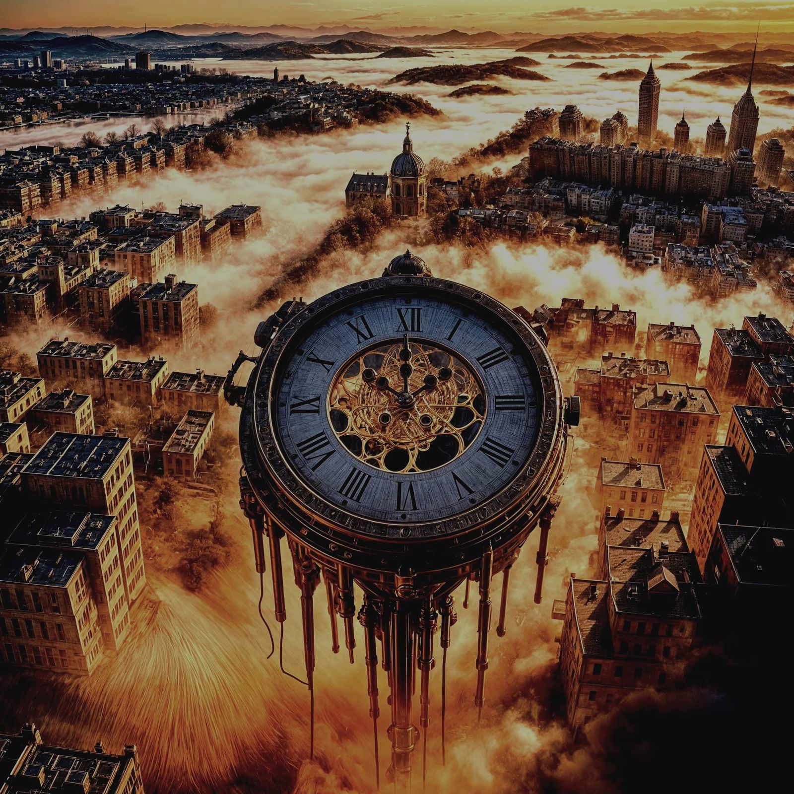 Broad Surreal Image Generated by AI