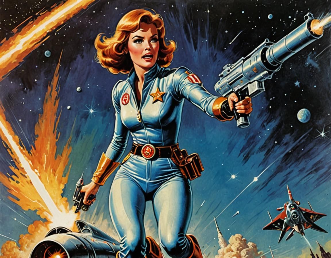 Wilma Deering Rides a Rocket Ship