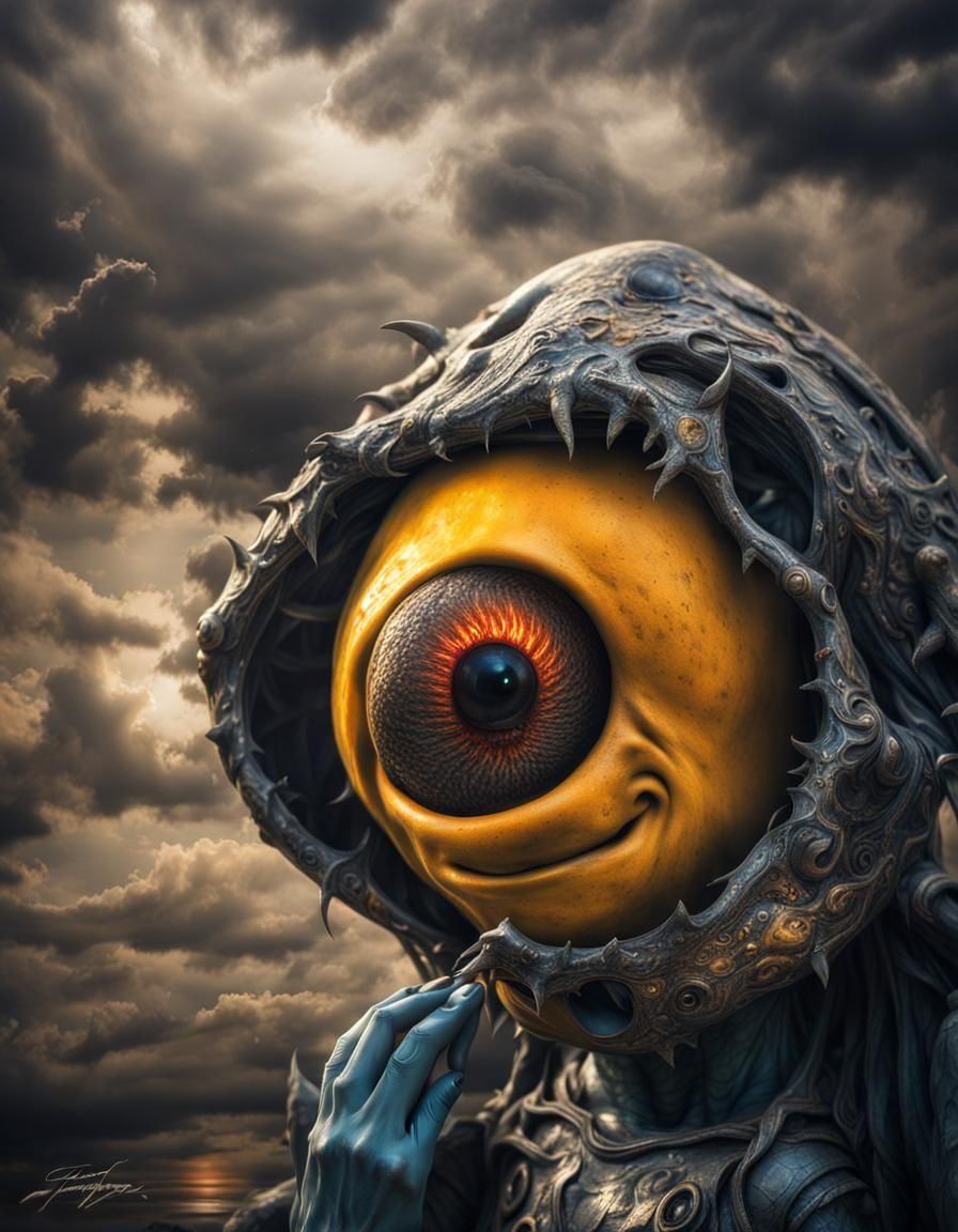 Photorealistic Aliens in Subdued, Magical Lighting