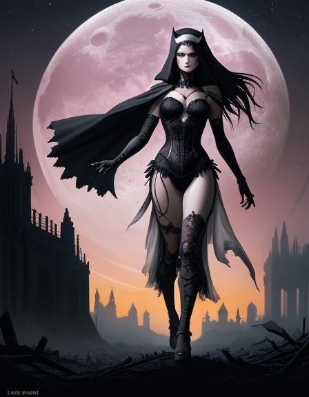 Illustration art of pencil by: Luis Royo & Paolo Eleuteri Se...