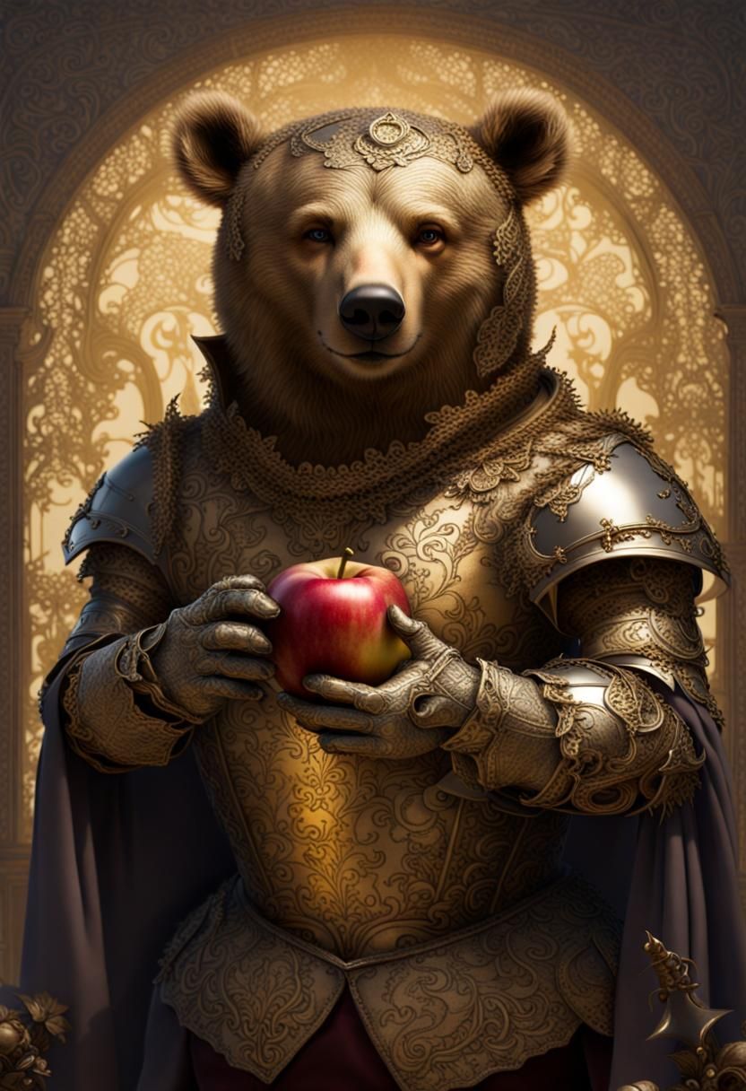 Herbert Bear and the Poisoned Apple Fairytale