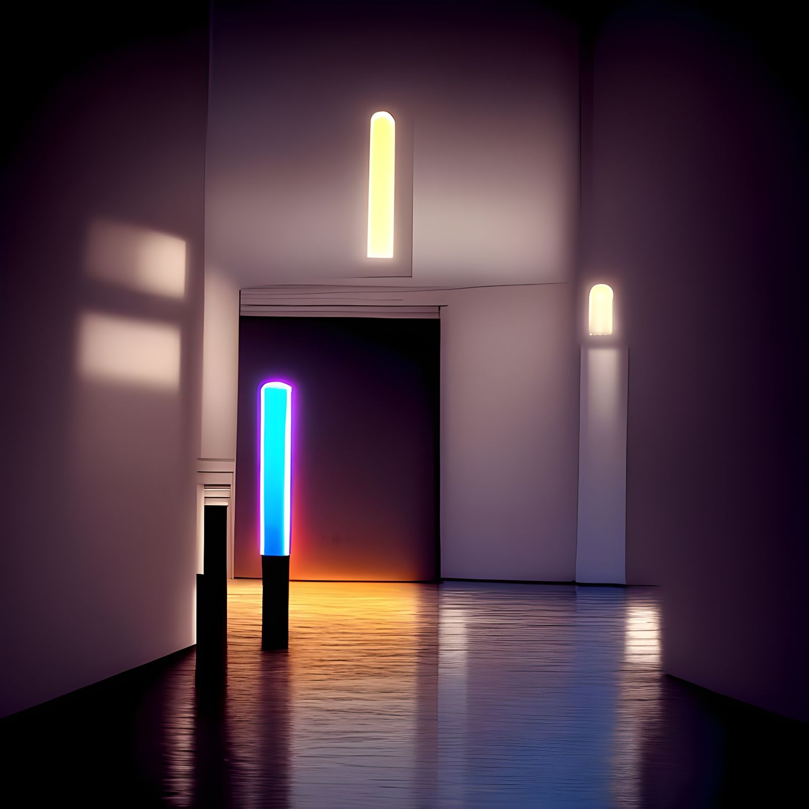 Luminous Minimalism in Volumetric Lighting