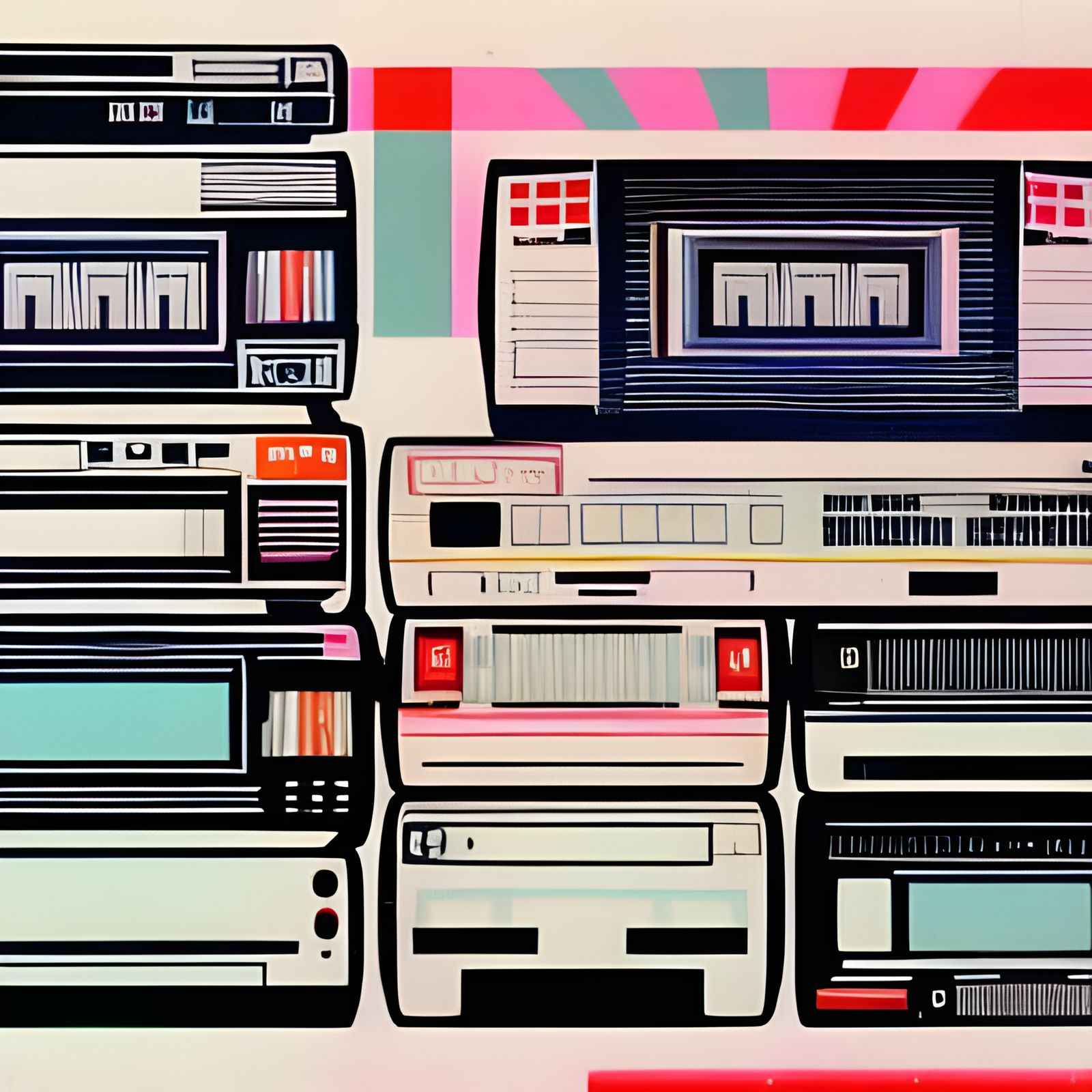 Vintage VHS Home Video from 1980s