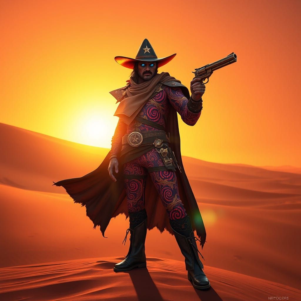 Starlight Cowboy Rides into Sunset in Film-Noir-Inspired Wes...