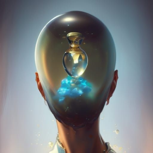 Hourglass Portrait in Hyperdetailed Unreal Engine Style