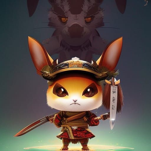 Yellow Samurai RabbitX2