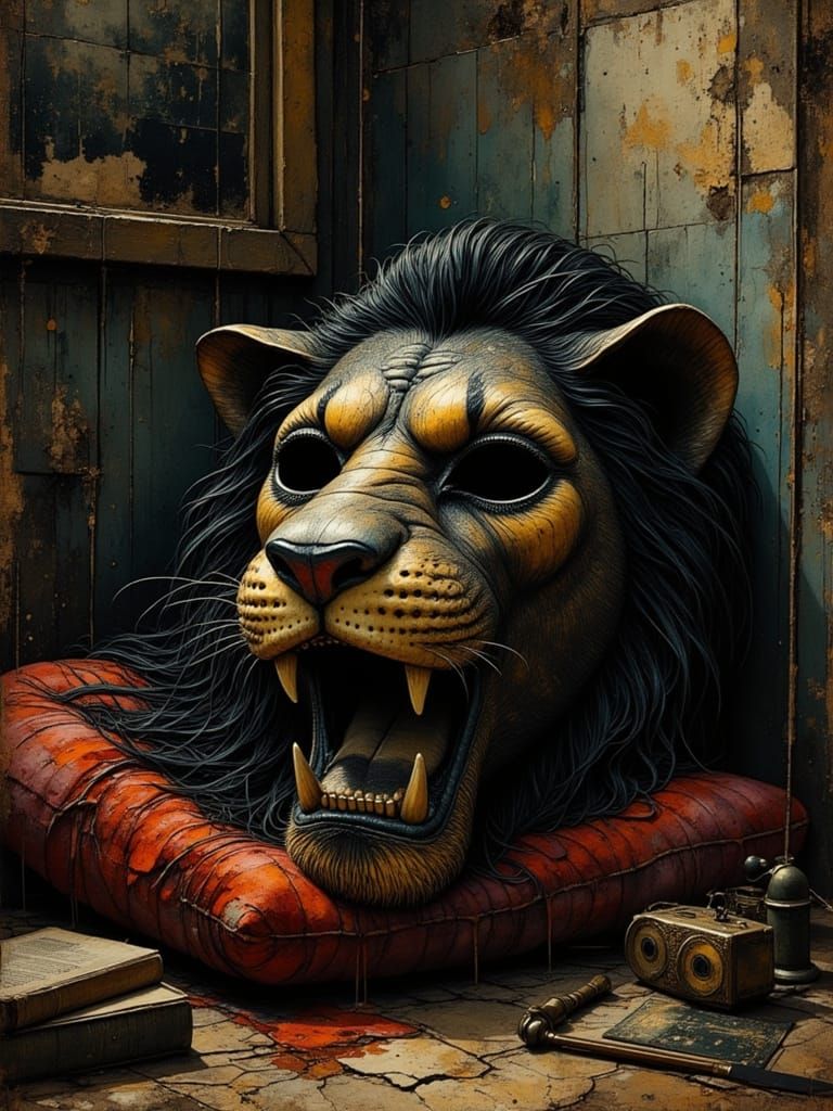 no - Lion Mask
