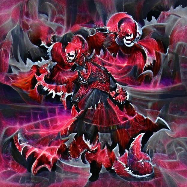 Rapunzel in Crimson: A Gothic Fantasy Portrait