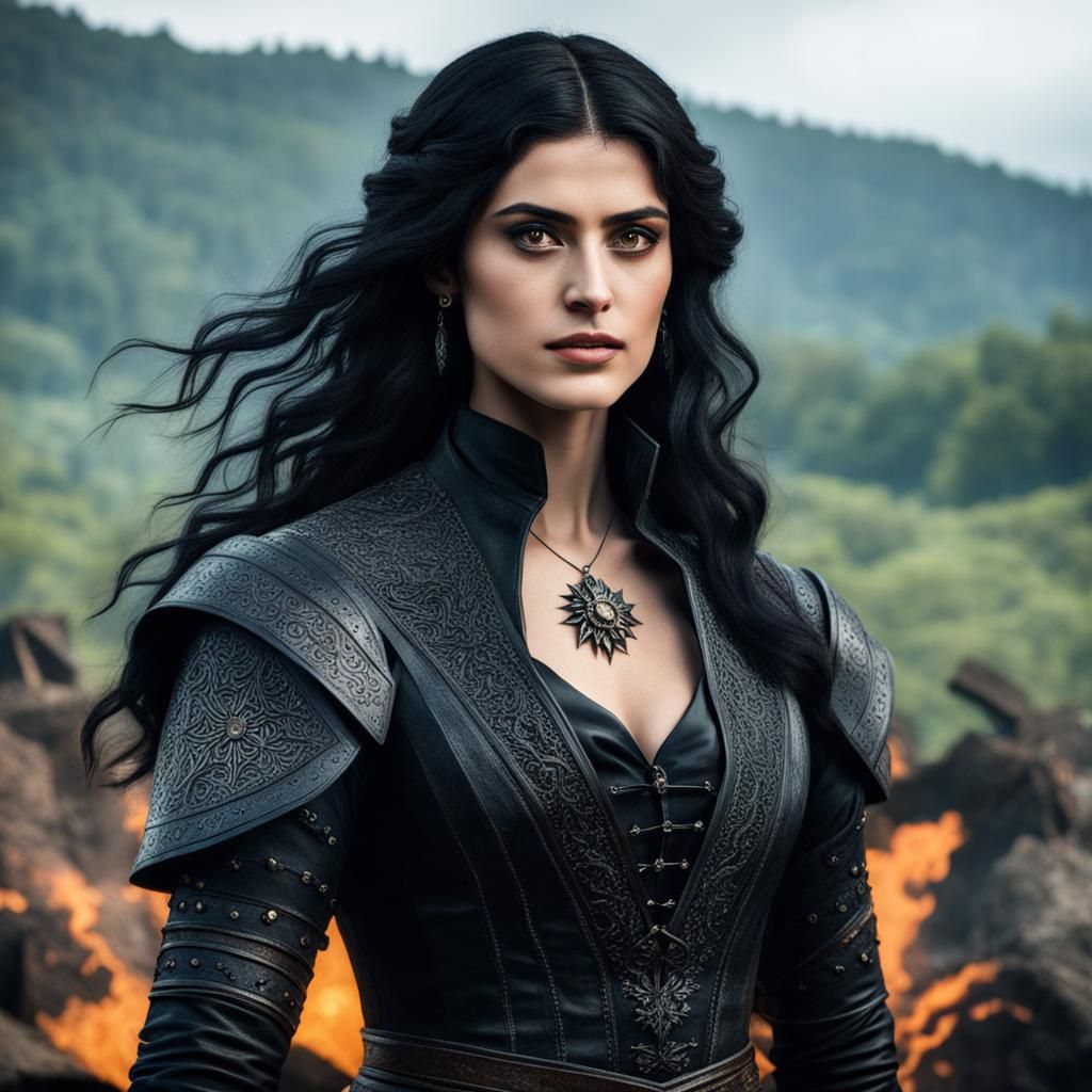 "Anya Chalotra As Yennefer"