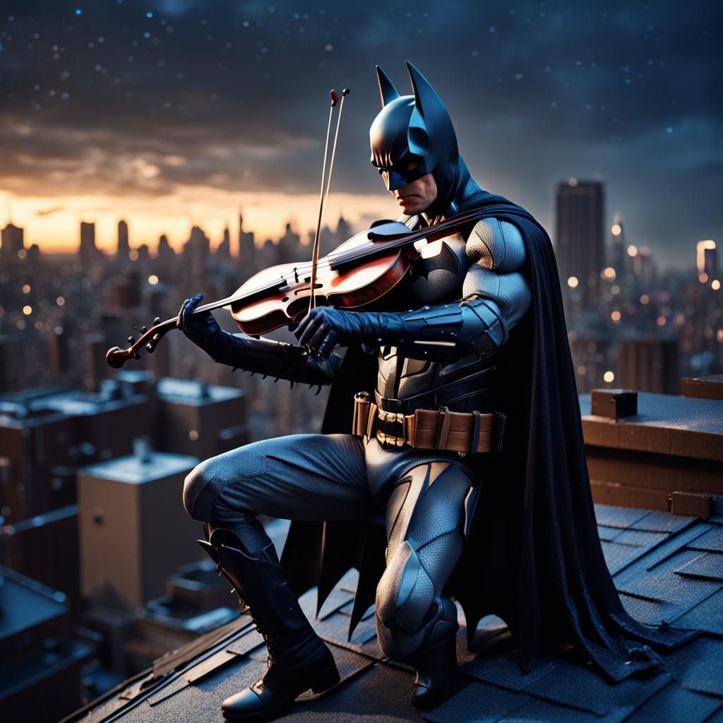 Photorealistic Batman: Fiddler on the Roof