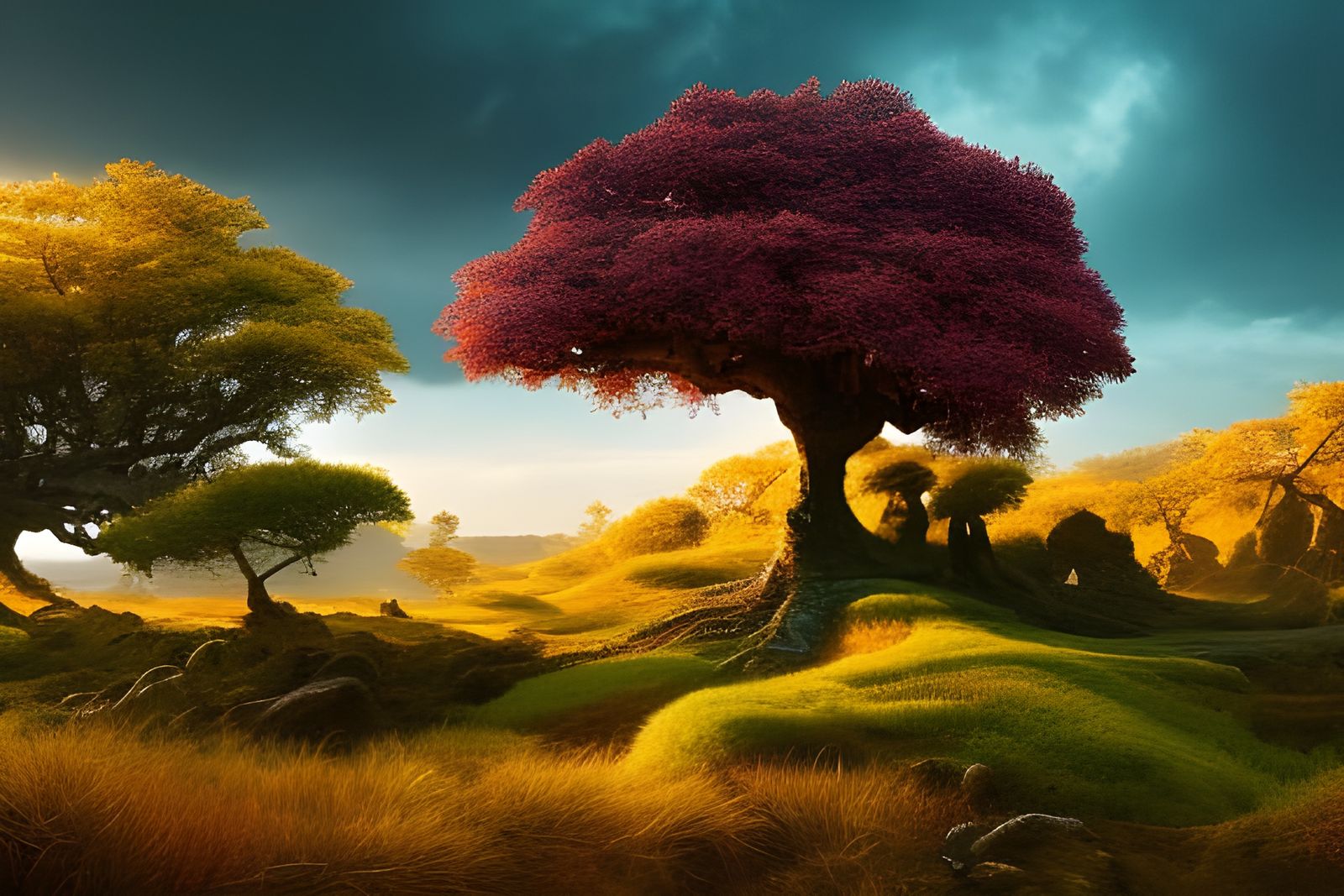 Trees in the Savannah