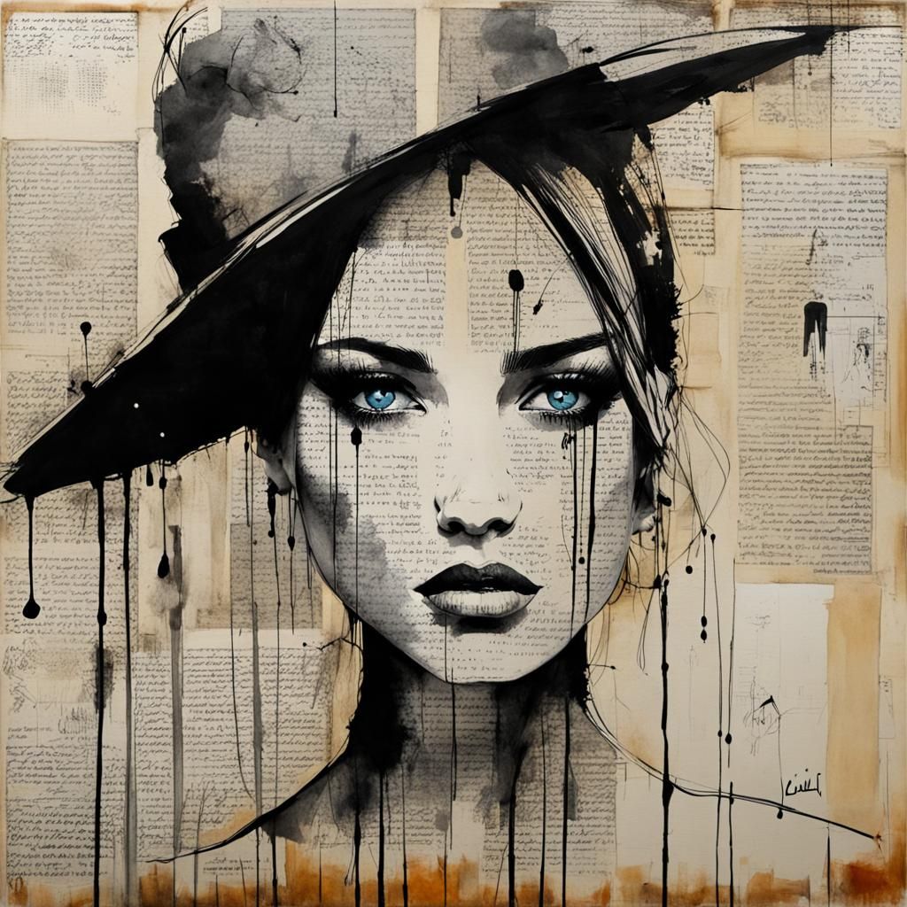 Surrealist Masterpiece in the Style of Loui Jover