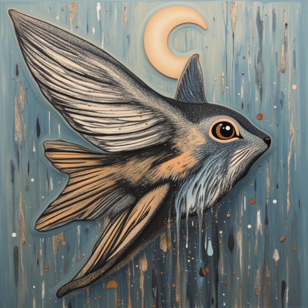 Martian Swirls with Soft Powder Hues