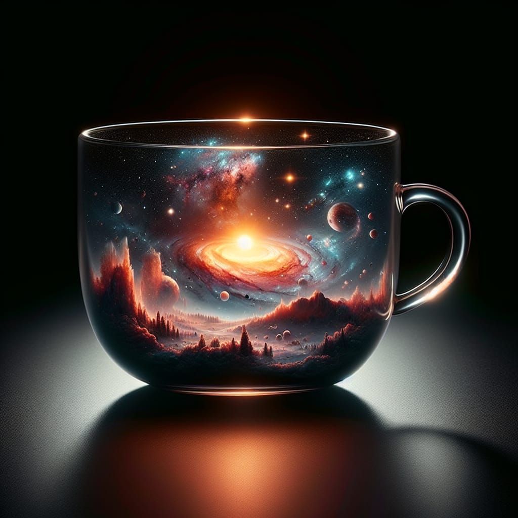 Teacup Universe: Galaxies in Glassware