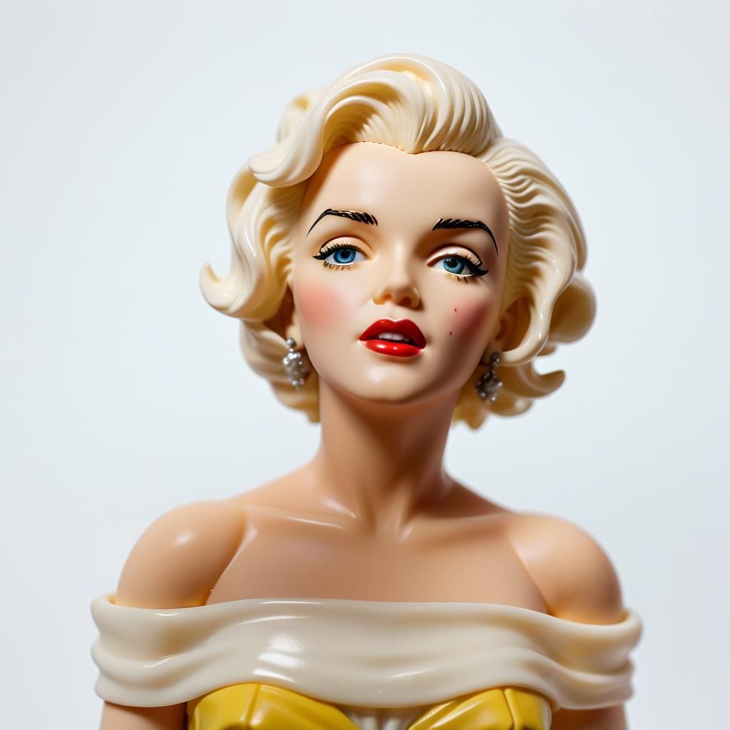 Marilyn Monroe as Plastic Action Figure