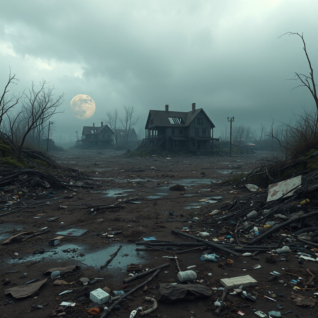 Post-Apocalyptic Earth Reclaimed: Matte Painting in 8K