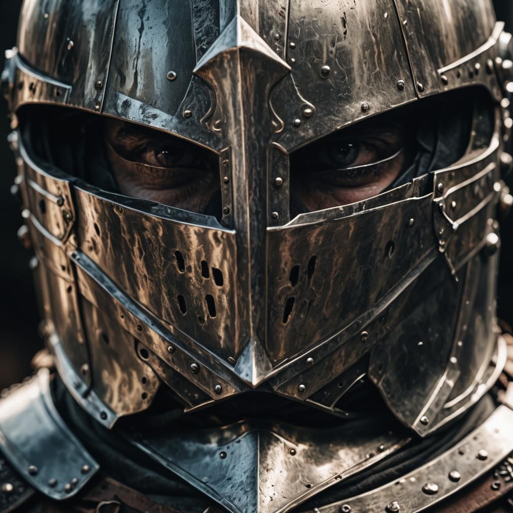 Knight's Tear: A Cinematic Dark Fantasy Close-Up