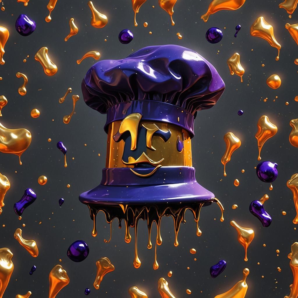 Shiny Chef Number Seven in 3D Concept Art