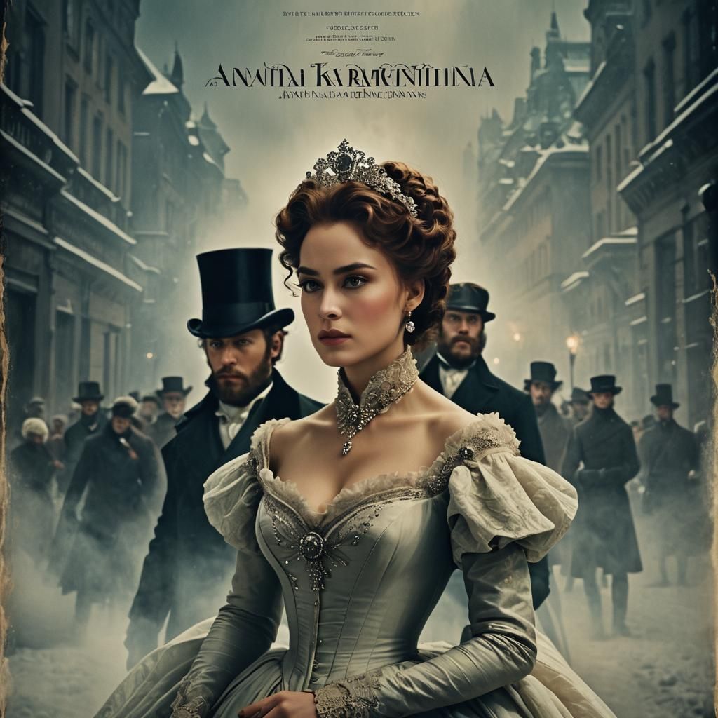 Anna Karenina Movie Poster in Esquire Style