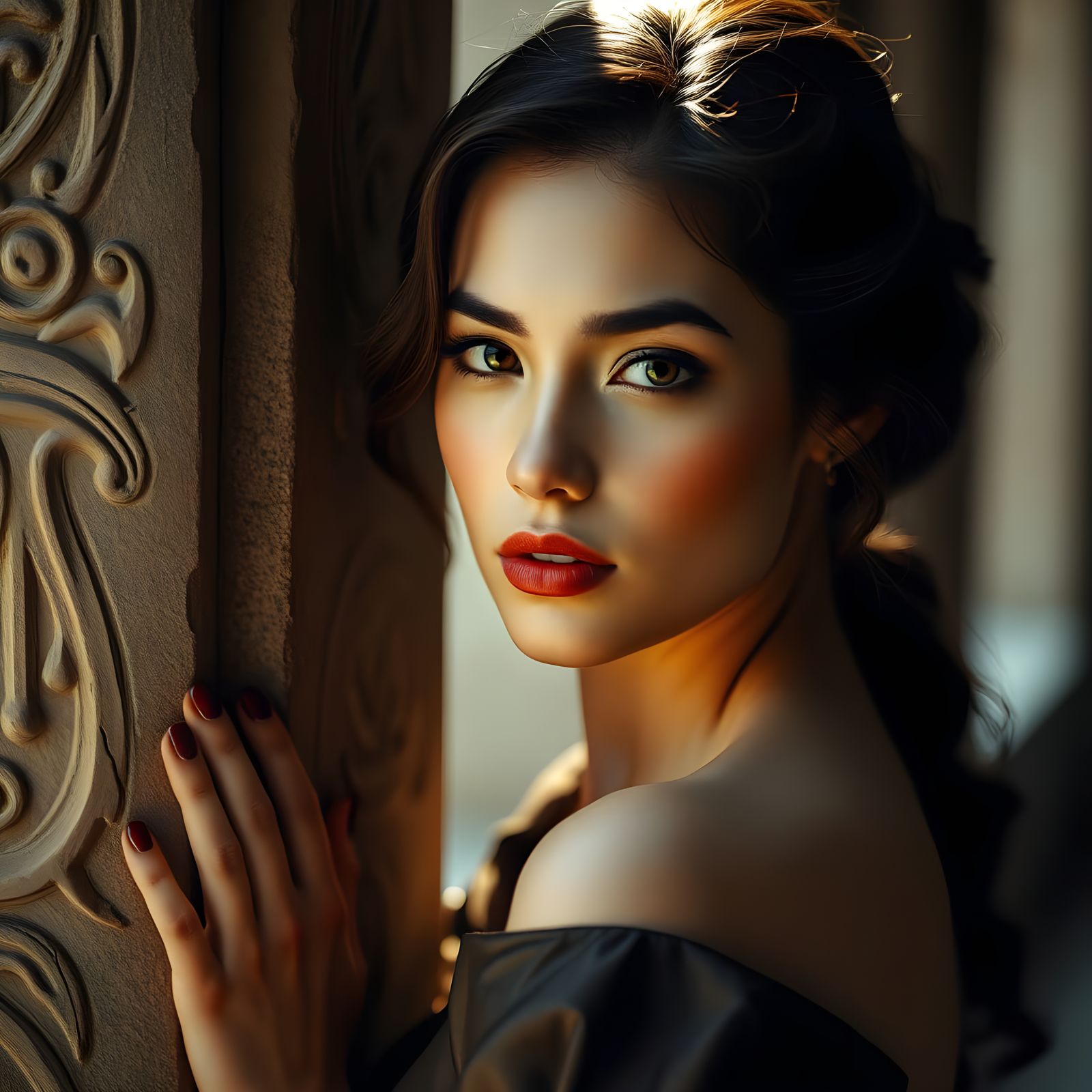Ethereal Beauty Captured in Cinematic Style