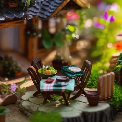 Miniature garden