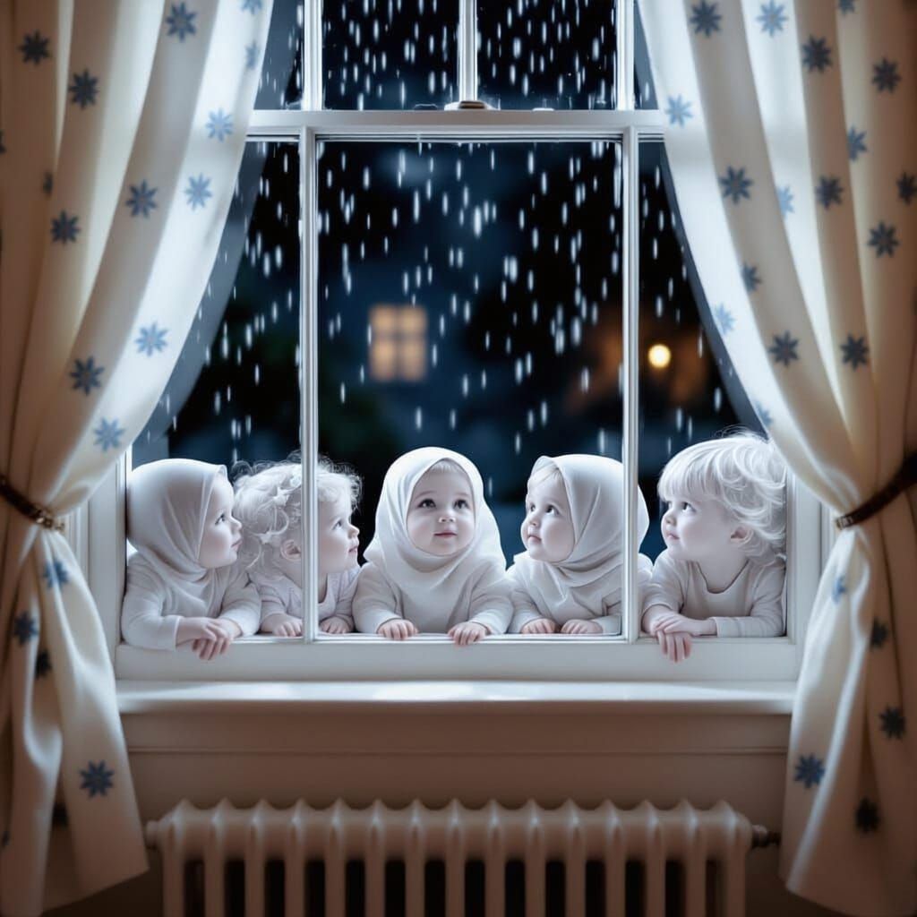 Ghost Children Longing for the Rainy Night