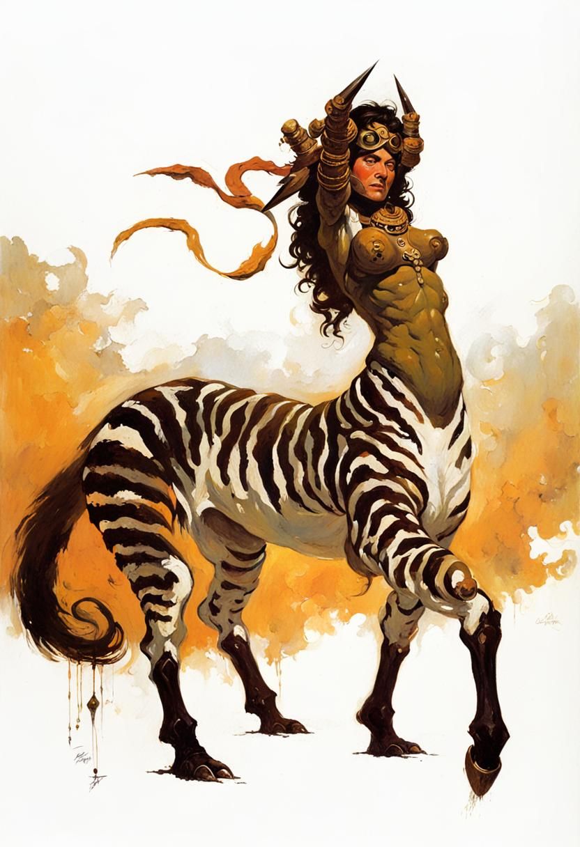 Dramatic Anggitay in Oil Painting Style