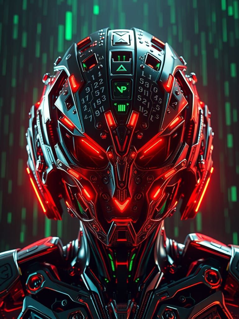 Mysterious Metallic Entity in Hyperrealistic Sci-Fi Setting