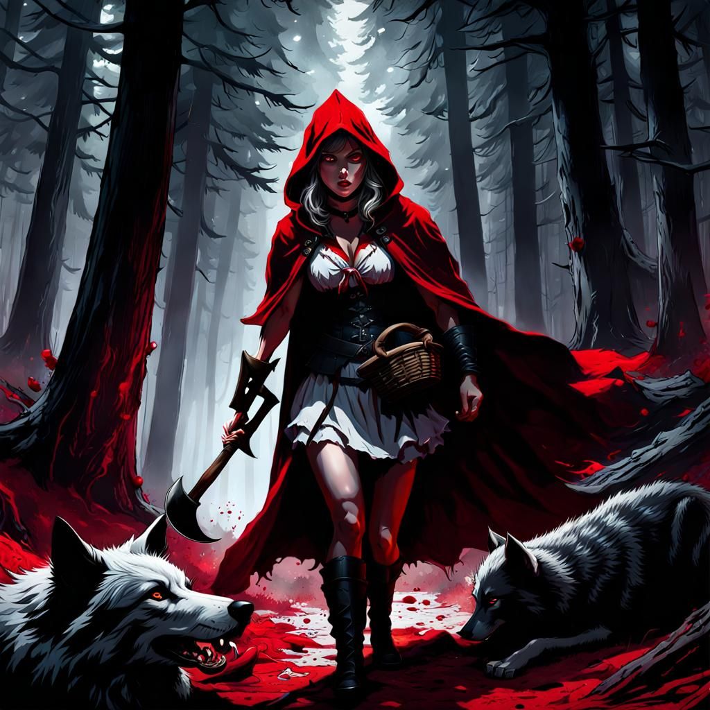 Dark Fairytails Big Bad Riding Hood