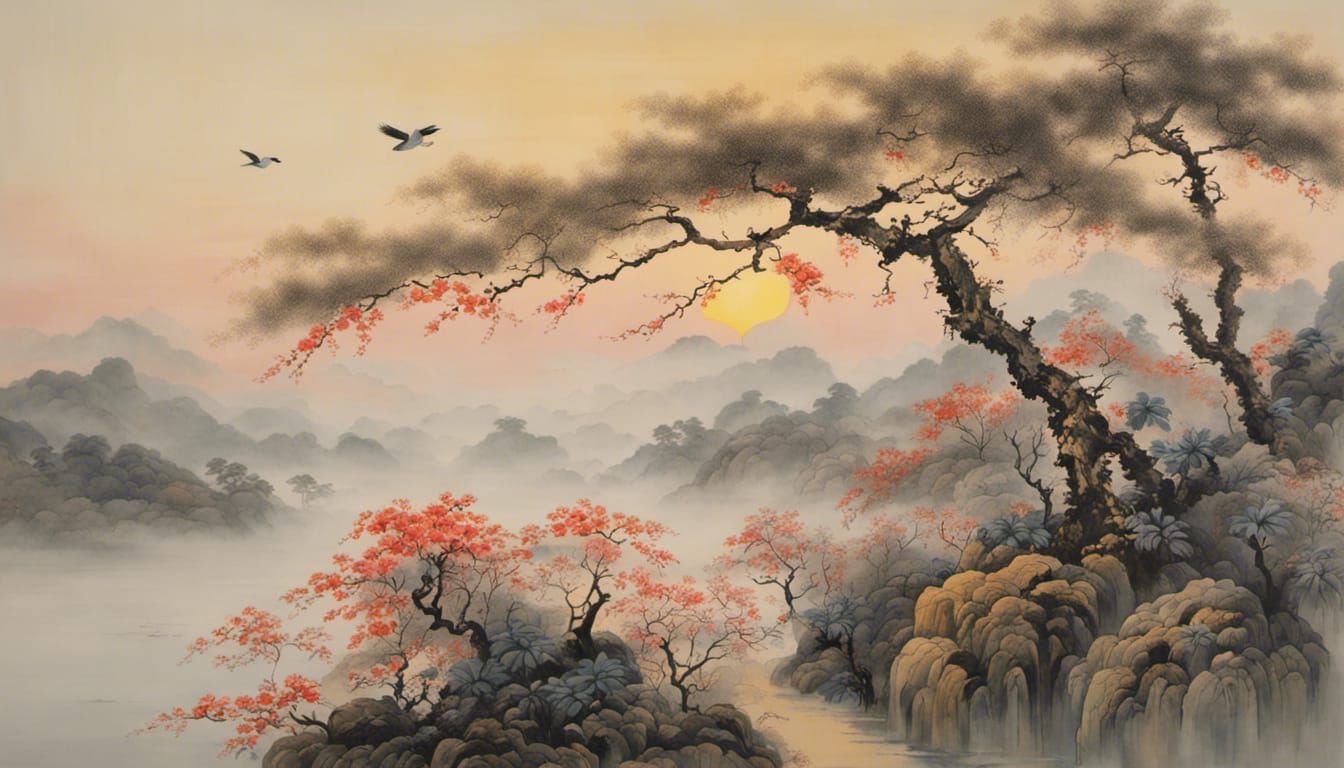 Yearning in Traditional Chinese Bird-and-Flower Painting
