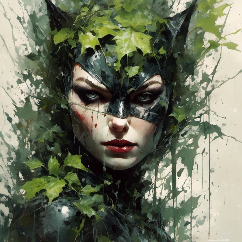 Poison Ivy/Catwoman Fused