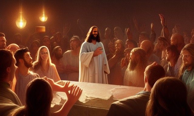 Jesus Dropping Knowledge
