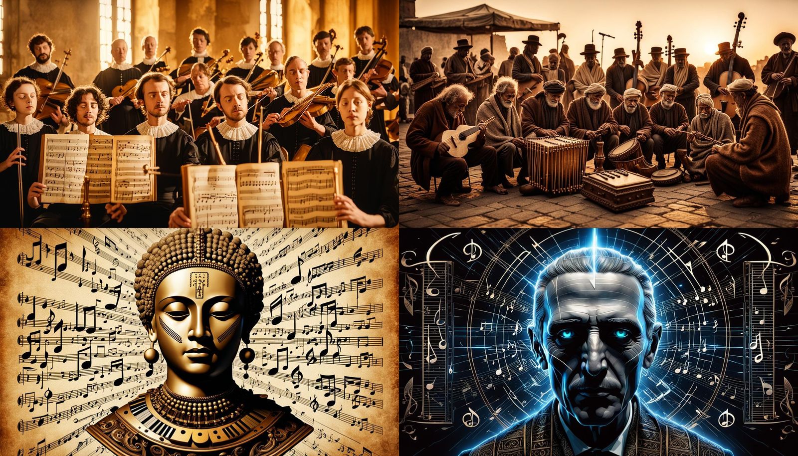 5x5 palindrome square with the words
SATOR
AREPO
TENET
OPERA
ROTAS
with visual musical notes and symmetry 
very old musi...